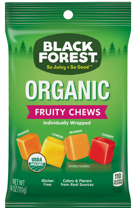 Black Forest Organic Fruity Chews front