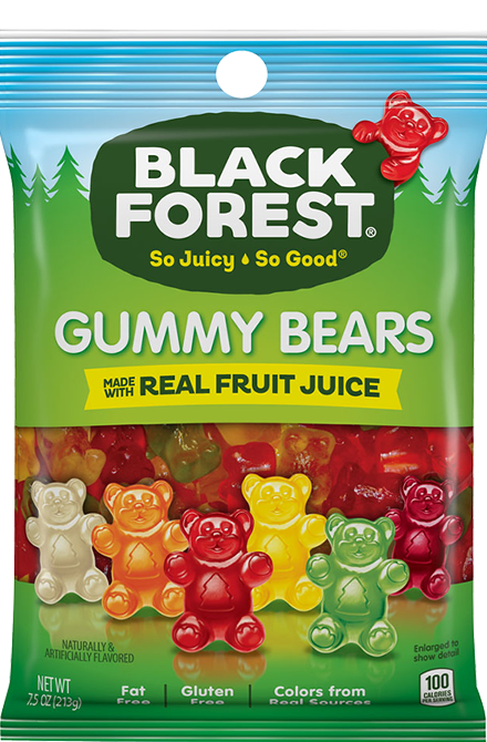 Black Forest Gummy Bears Candy, 6 Lb 6 Pound (Pack of 1) Bears