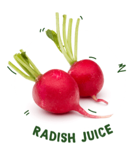 radish juice